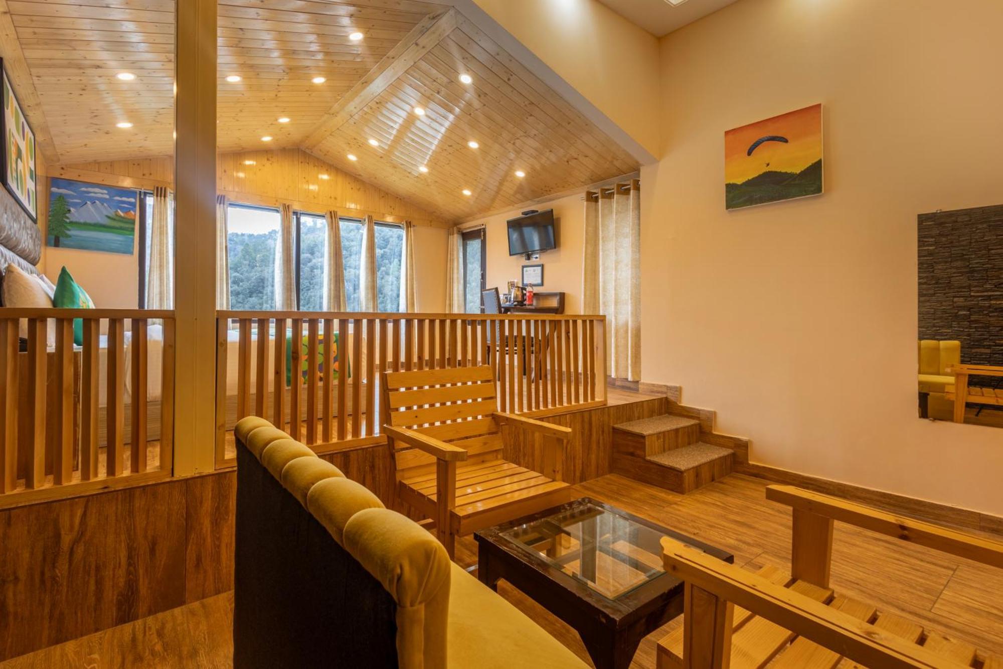 Treebo Lords Garden Glory With Valley View & Centralized Heating Shimla Ngoại thất bức ảnh